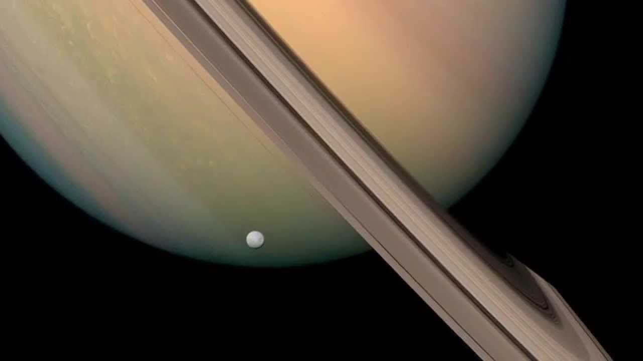 NOW IN 4K! Saturn Cassini Photographic Animation