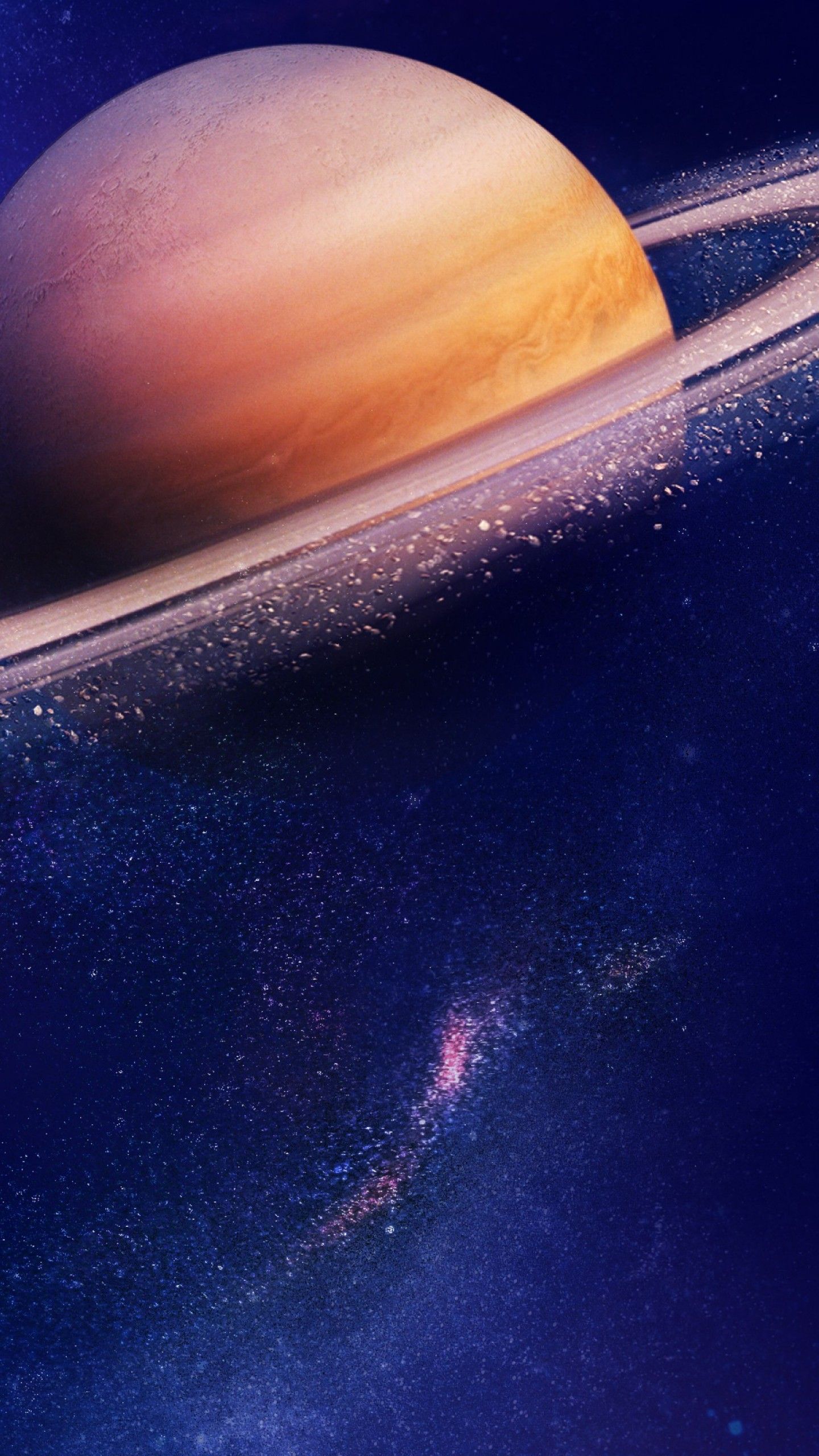Wallpaper Saturn, planet, 4k, Space