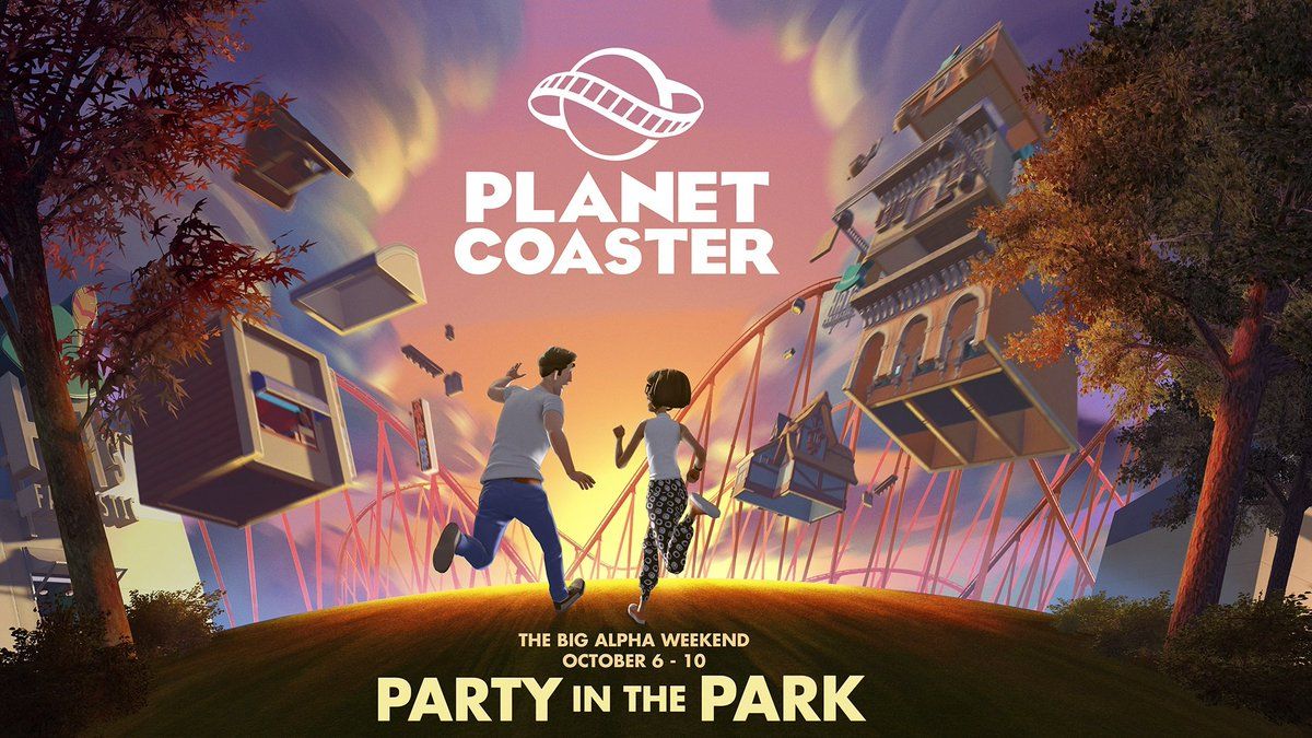 Planet Coaster In The Park Weekend Starts Now! Thrillseeker Pre Order Owners Can Play Alpha 3 Now Until 10 Oct!