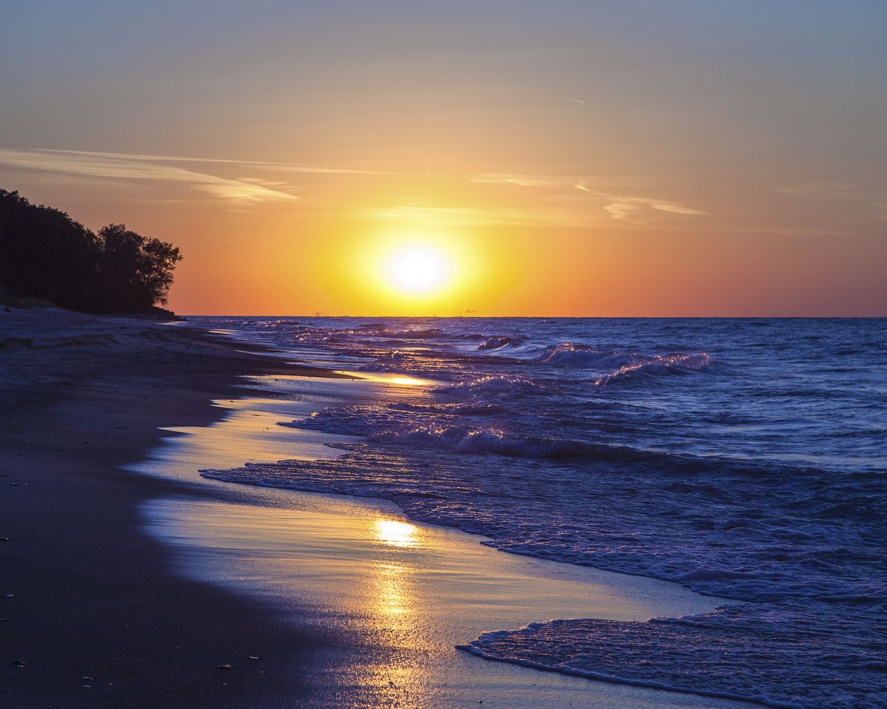 Free download Lake Michigan Indiana sunset coast sun beach lake wallpaper background [2048x1366] for your Desktop, Mobile & Tablet. Explore Lake Michigan Wallpaper. Michigan Football Wallpaper, Michigan Wallpaper