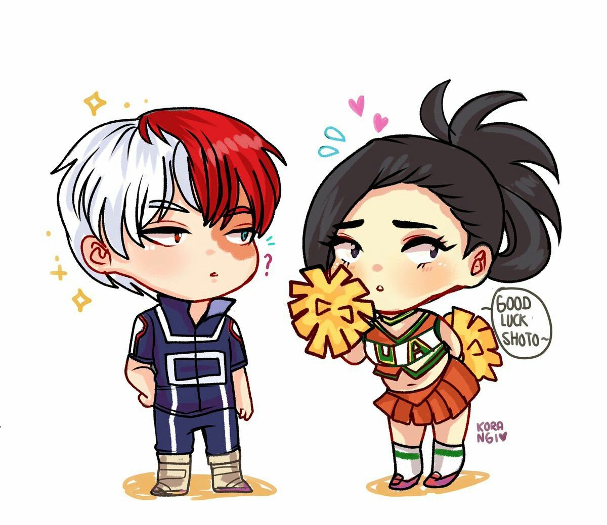 AHH!!! SO CUTE! CHIBI TODOMOMO❤❤❤. Chibi, My hero academia, My hero