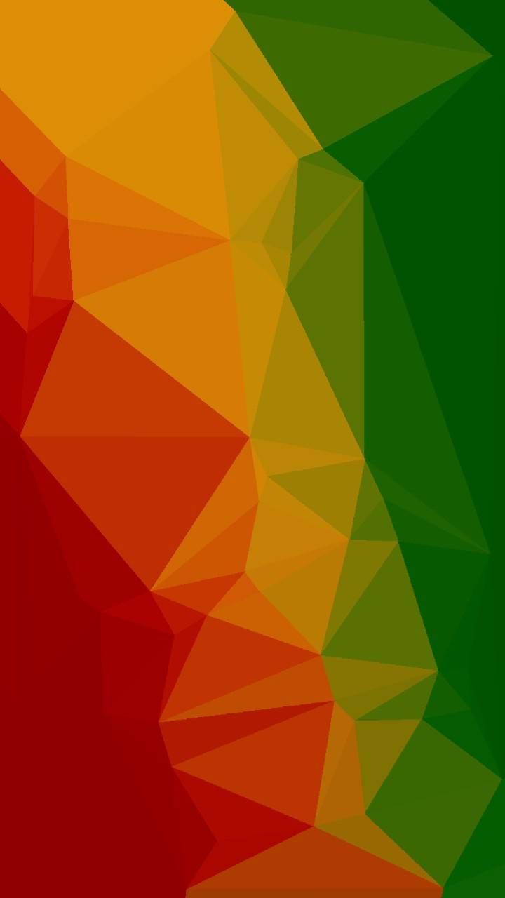 Red Gold and Green wallpaper
