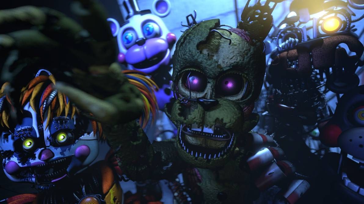SFM FNAF THE MOON ? By LunaticPlushtrap. Fnaf, Anime Funny, Purple Guy