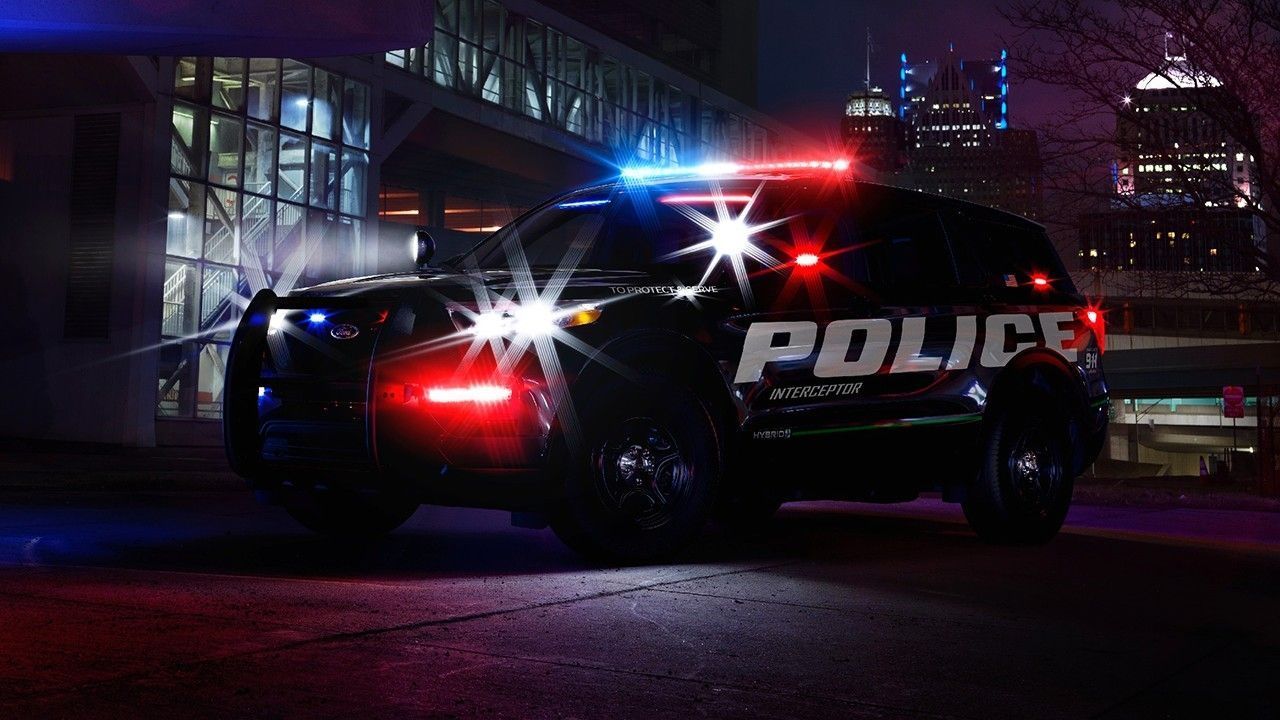 New 2020 Ford Explorer hybrid SUV teased first as a cop car. Ford police, Police, Ford explorer hybrid