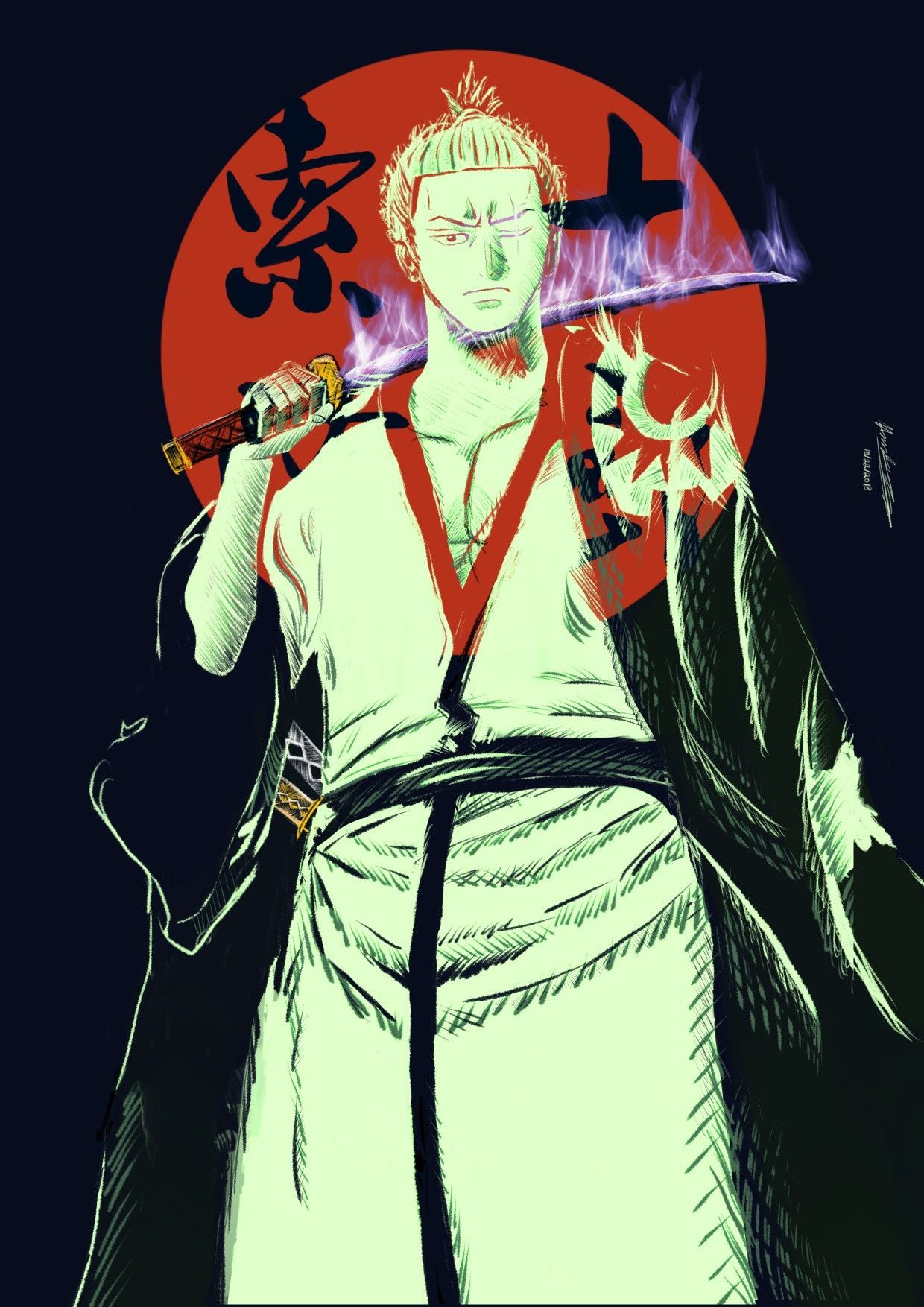 Zorojuro Wallpapers Wallpaper Cave