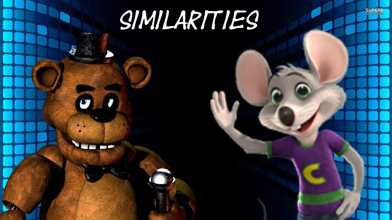 Similarities Between Chuck E Cheese Rock Afire Explosion And Five Nights At Freddy's