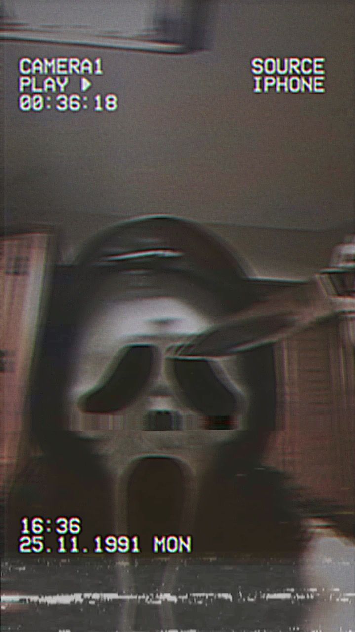 Ghostface. Scary wallpaper, Ghost faces, Black aesthetic wallpaper