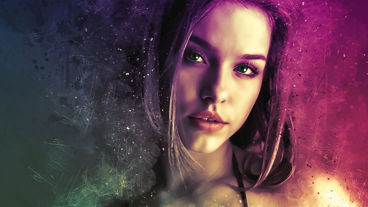 Beautiful Woman, Model, Girl, Portrait, 4k A Real Life Witch Wallpaper & Background Download