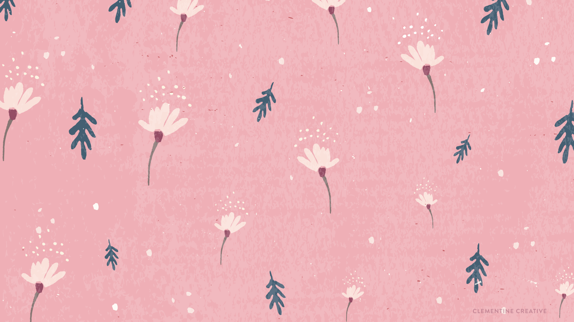 Free Wallpaper: Dainty Falling Flowers. Pink wallpaper desktop, Macbook wallpaper, Mac wallpaper