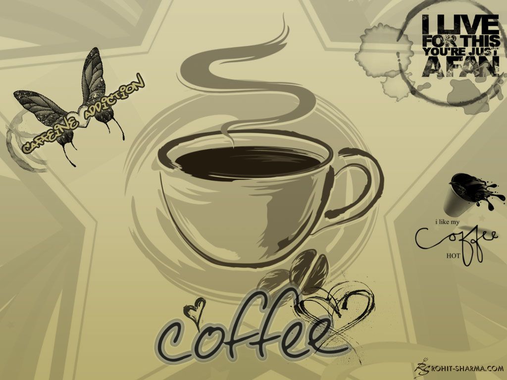 Coffee Addict Wallpaper. Vintage Coffee Wallpaper, Coffee Valentine Wallpaper and Coffee Wallpaper