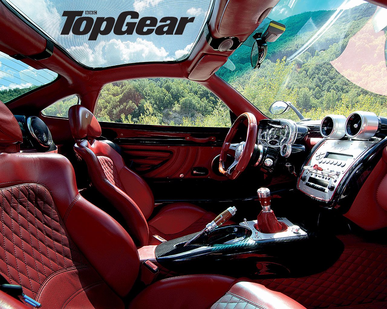 Top Gear Zonda S Windows 7 Car Wallpaper Zonda F Interior
