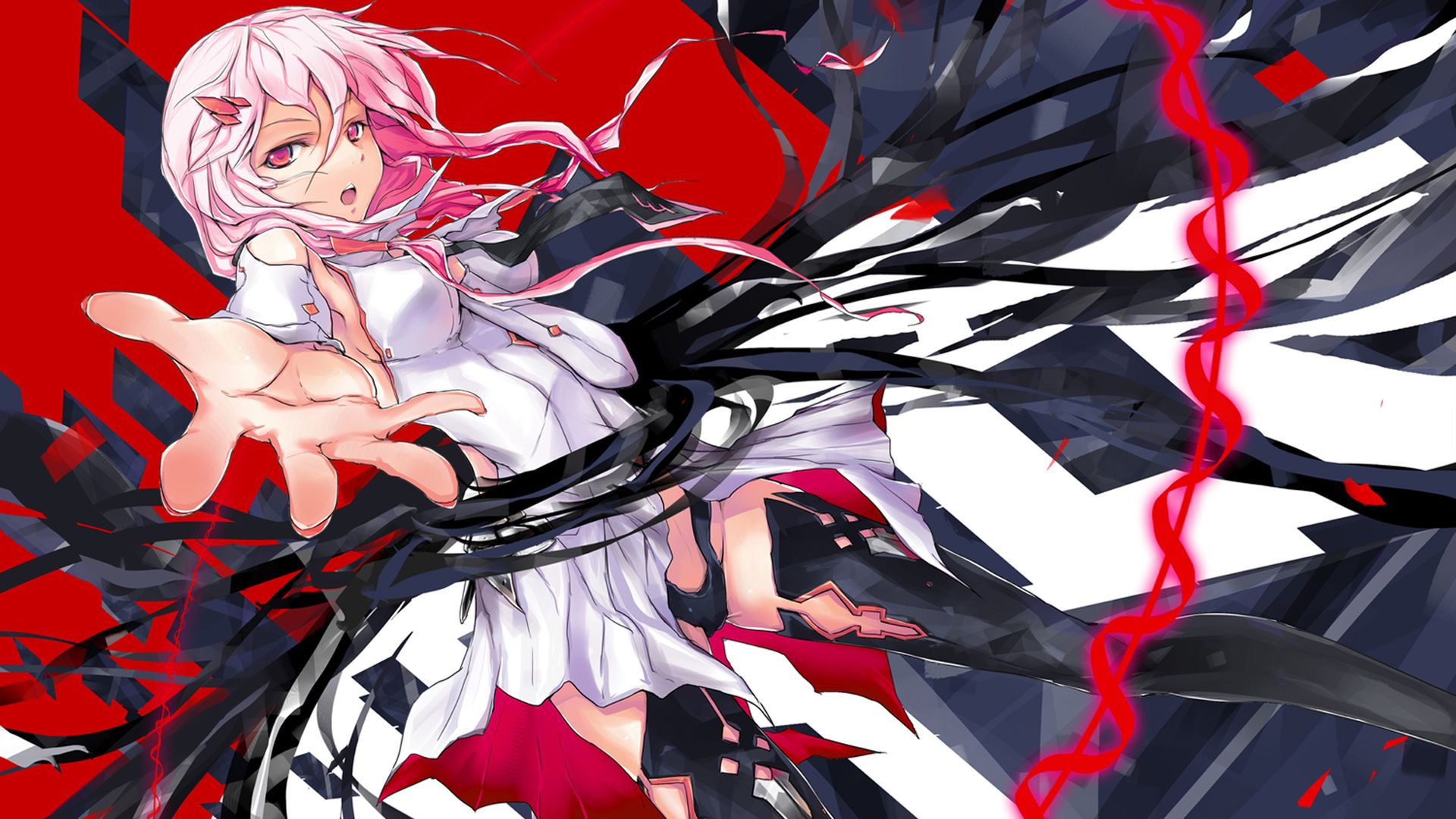 Pic. #Wallpaper #Anime #Inori #Yuzuriha #Guilty #Crown, 279963B