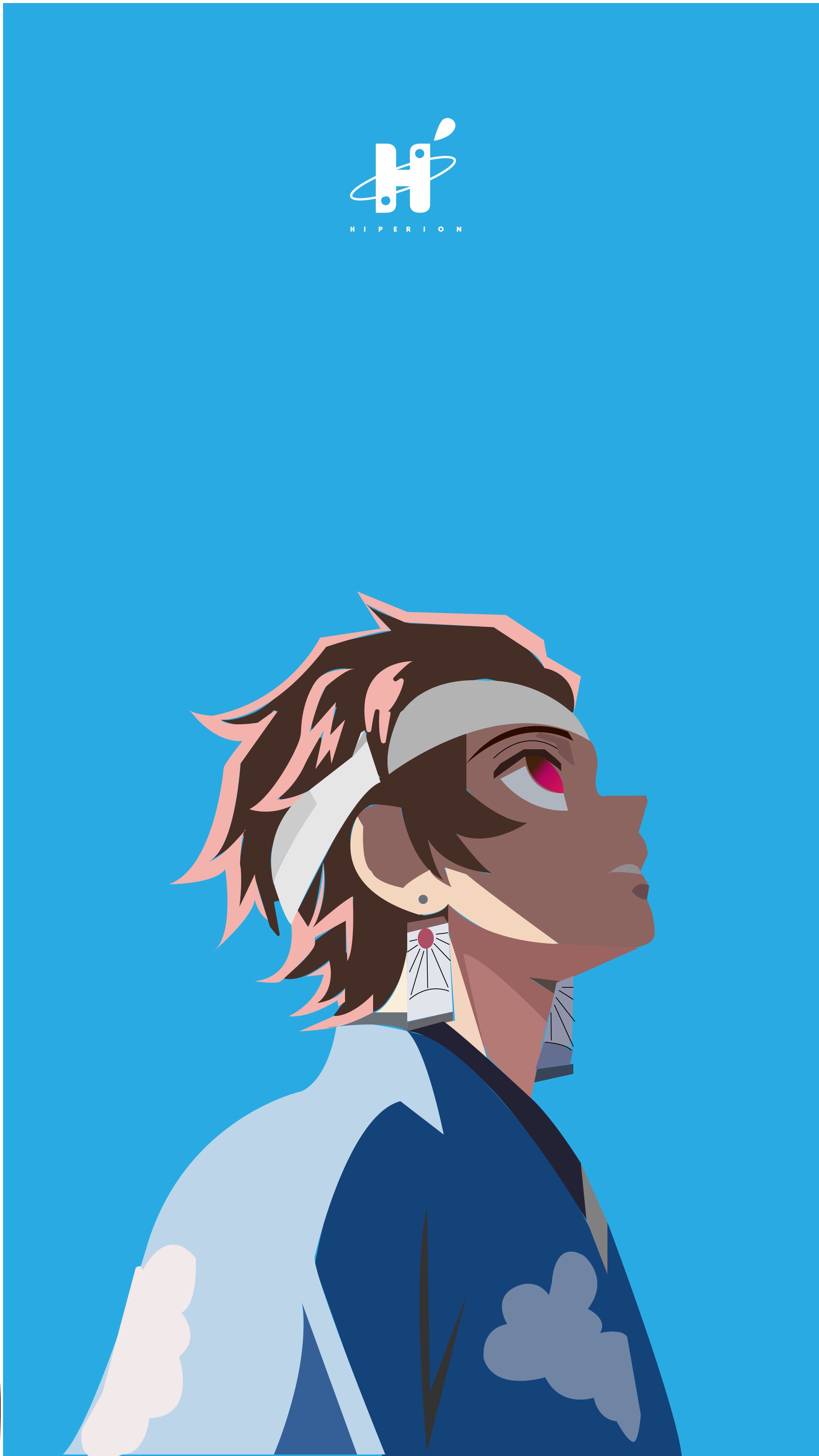 Tanjiro Kamado Minimal 4K Wallpaper