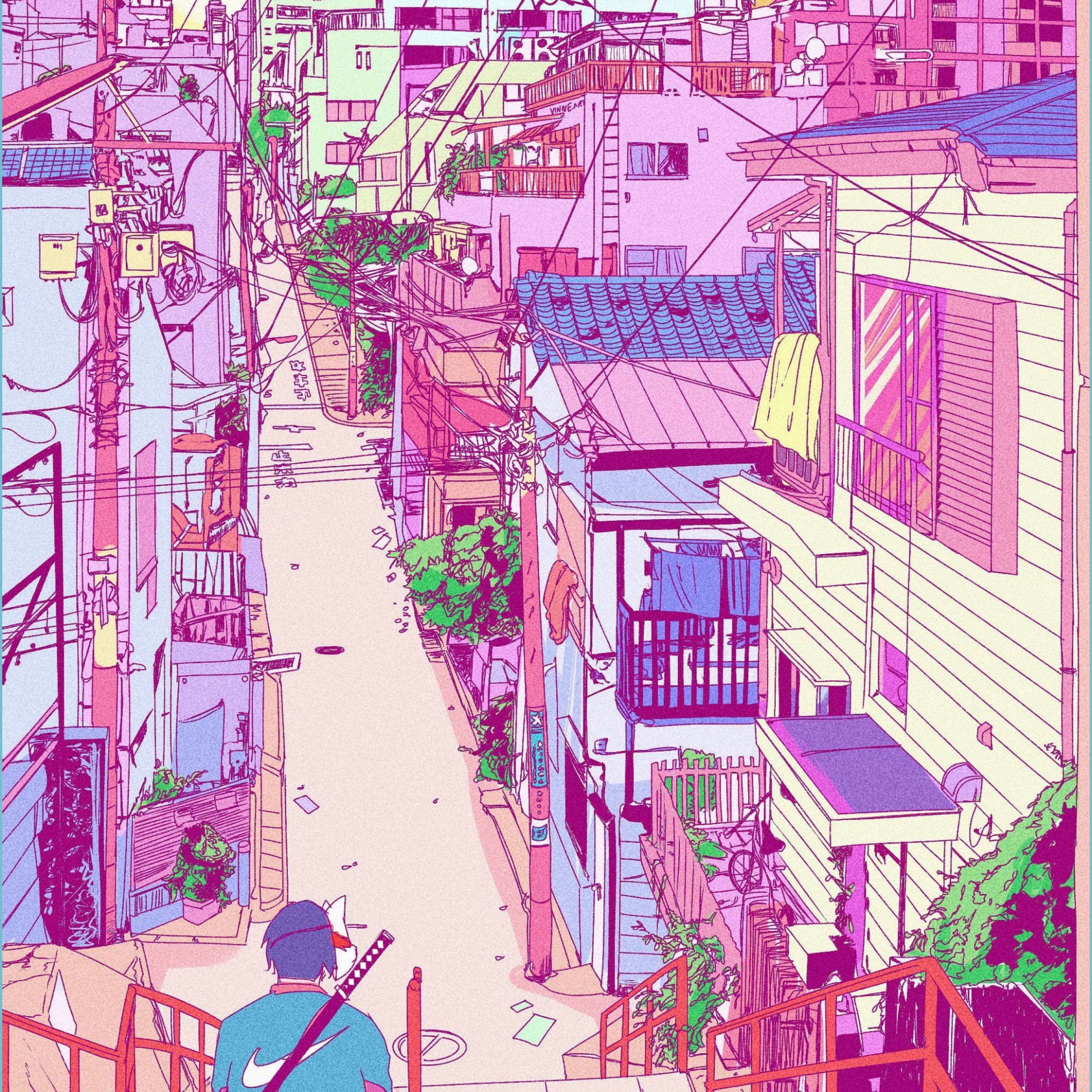 Retro Anime Aesthetic Wallpaper For Laptop Wallpaper HD