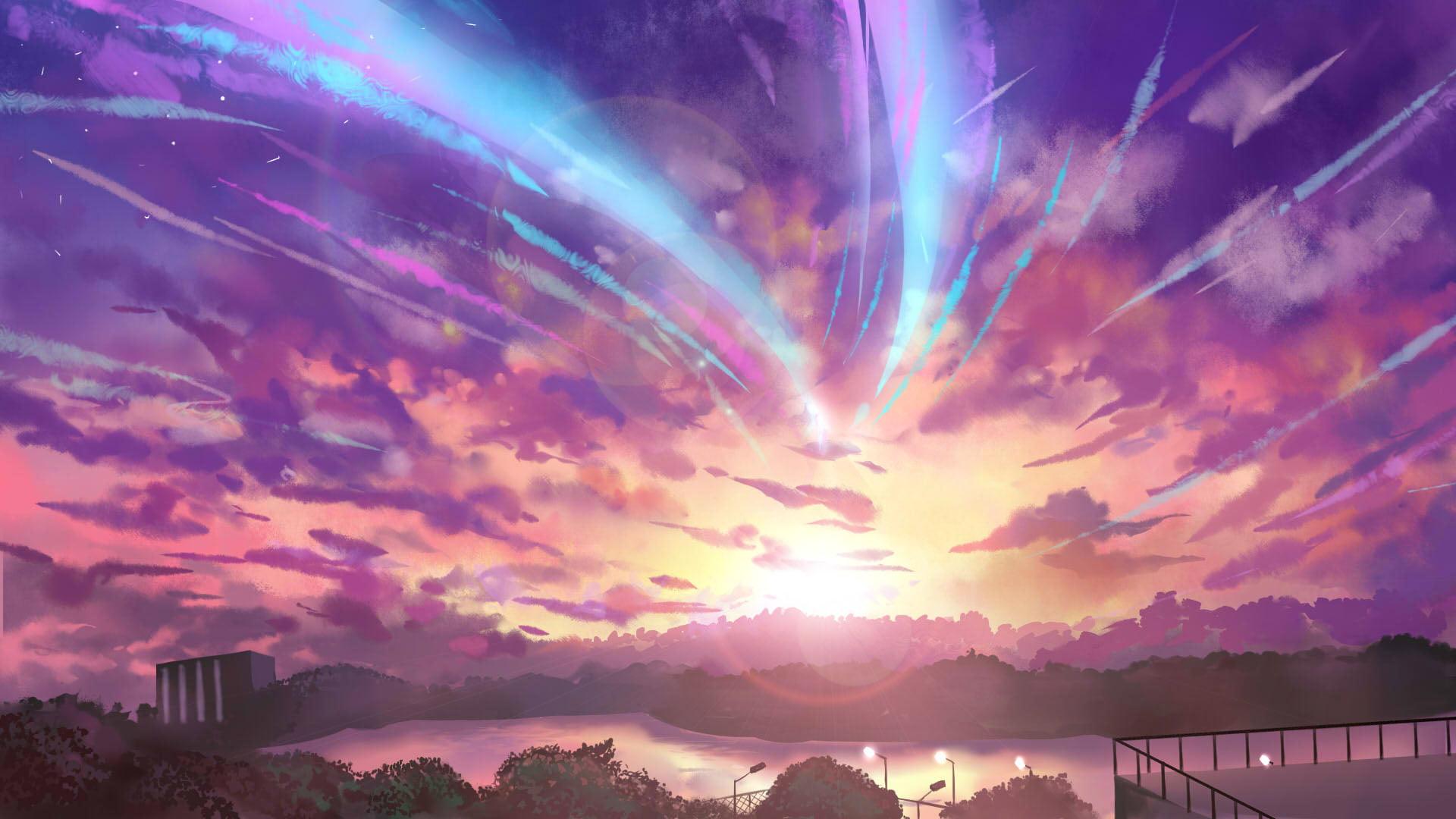 your name anime scenery