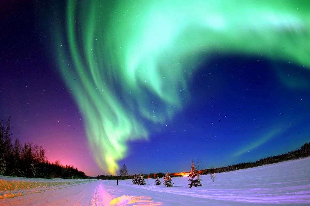 The magnetic North Pole is moving toward Russia