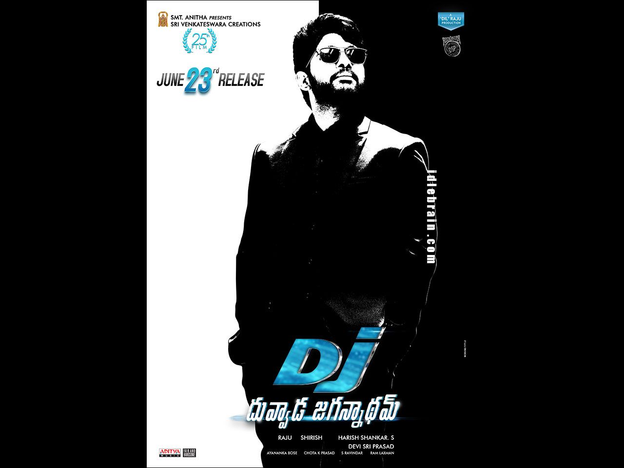 DJ. Duvvada Jagannadham wallpaper cinema posters Arjun & Pooja Hegde