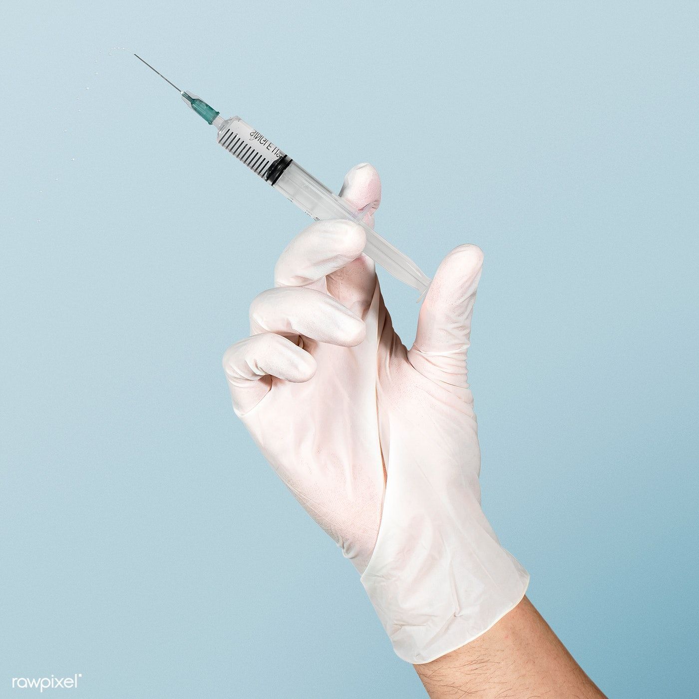 Download premium image of Hand wearing a white glove holding a syringe. Syringe, Hand image, Medical wallpaper