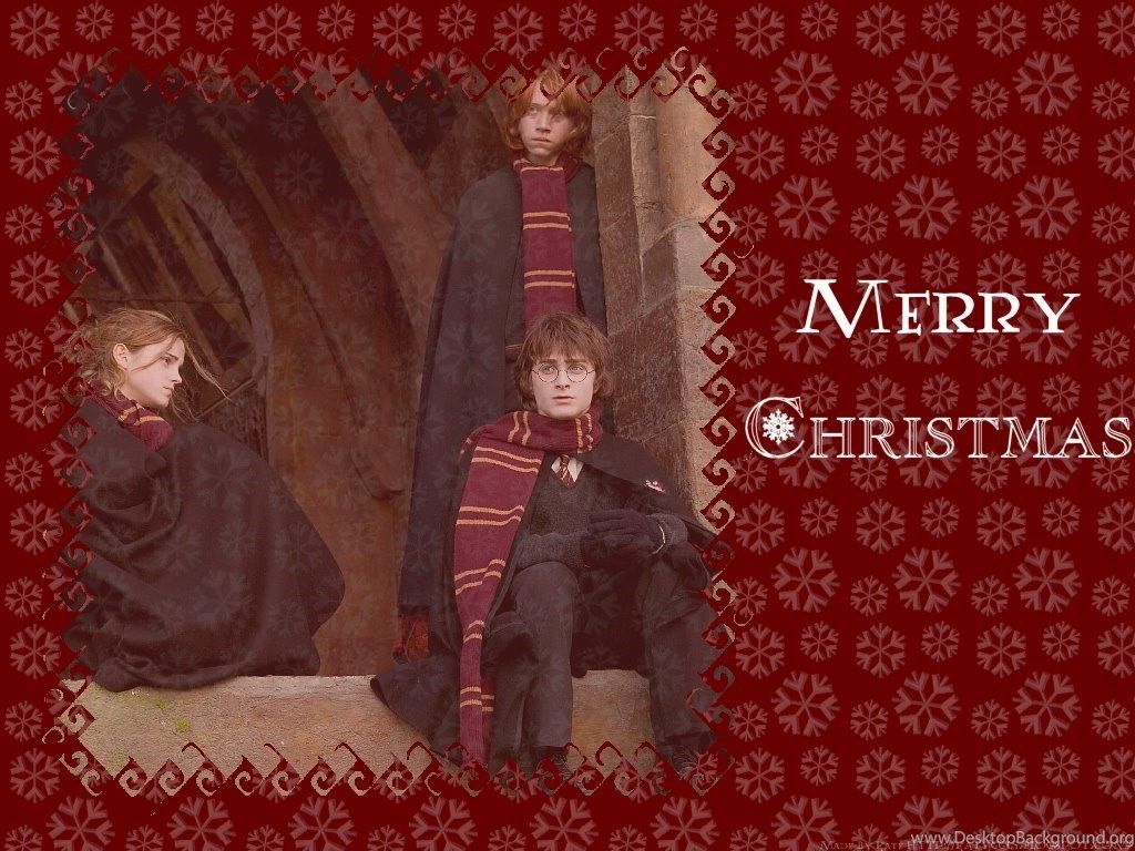 Merry Christmas Harry Potter Wallpapers Wallpaper Cave