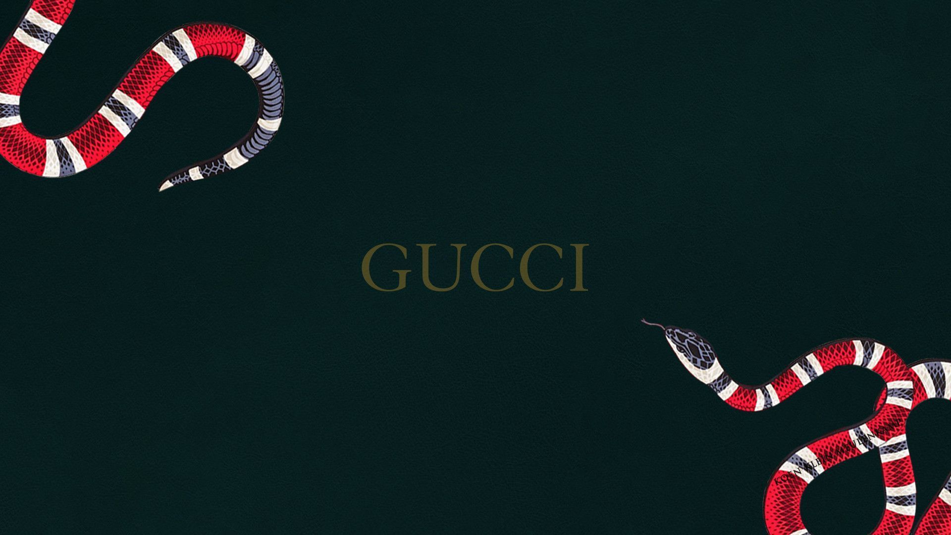 Gucci Supreme Box Logo Wallpaper