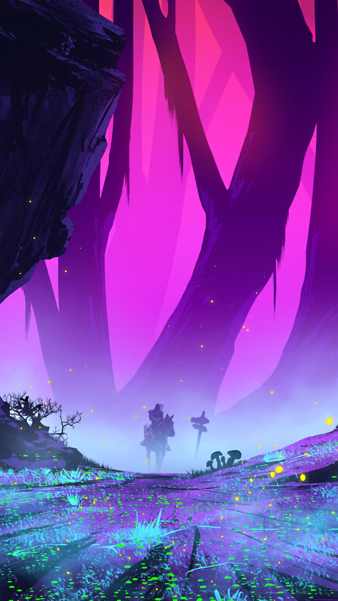 The Witcher phone wallpaper collection