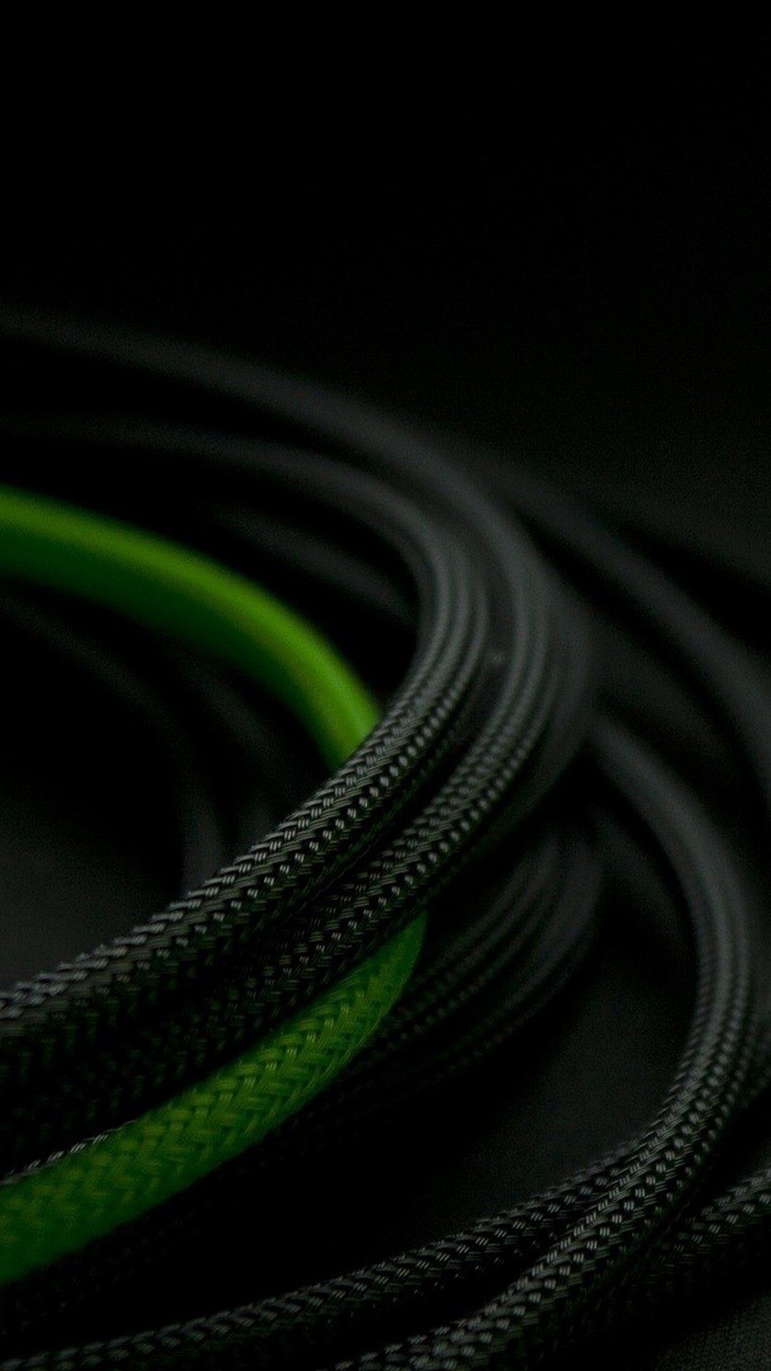 3D Black Green Rope Man Wallpaper, iPhone Wallpaper HD Wallpaper