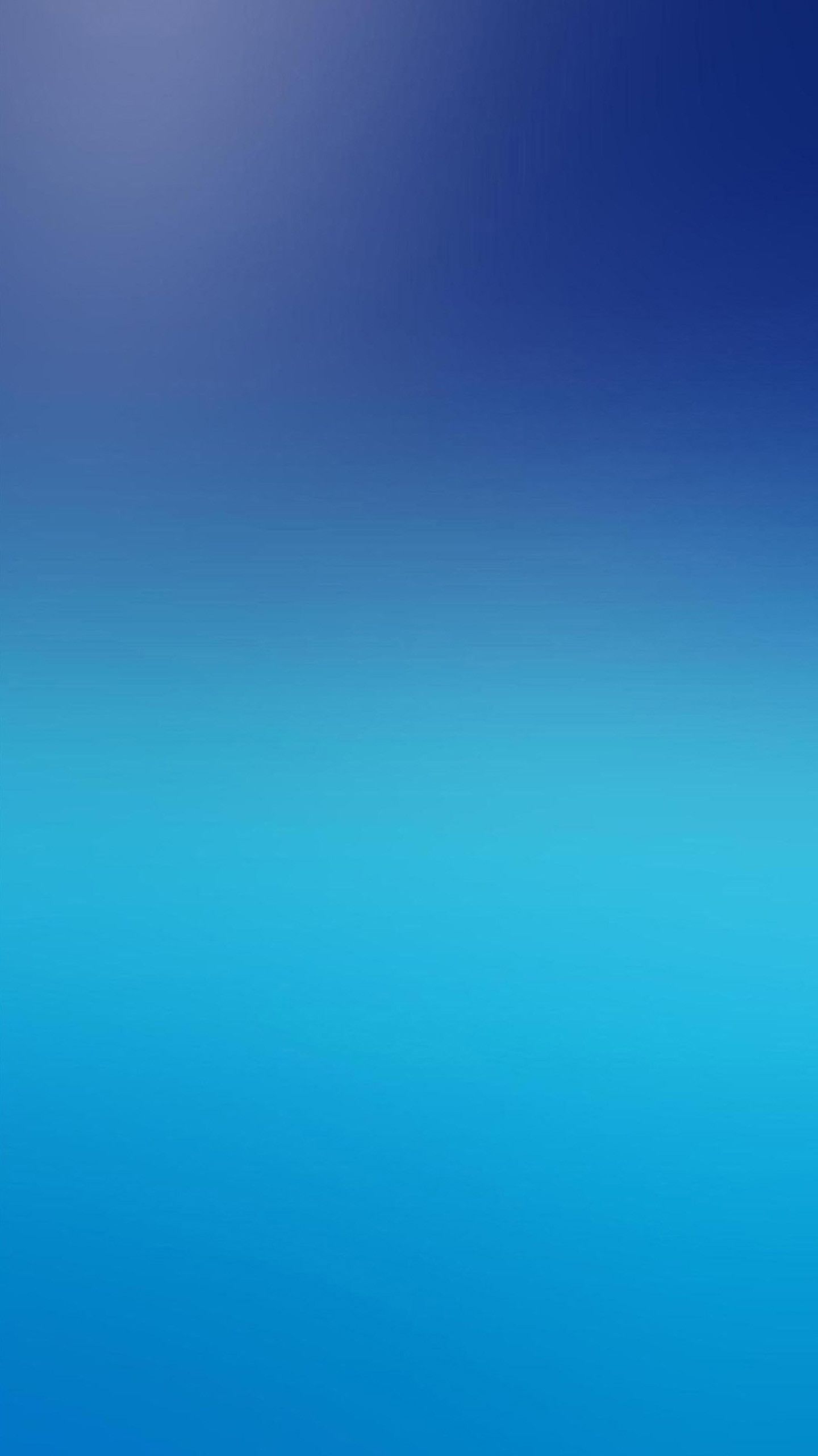 Android Blue Minimalist Wallpaper