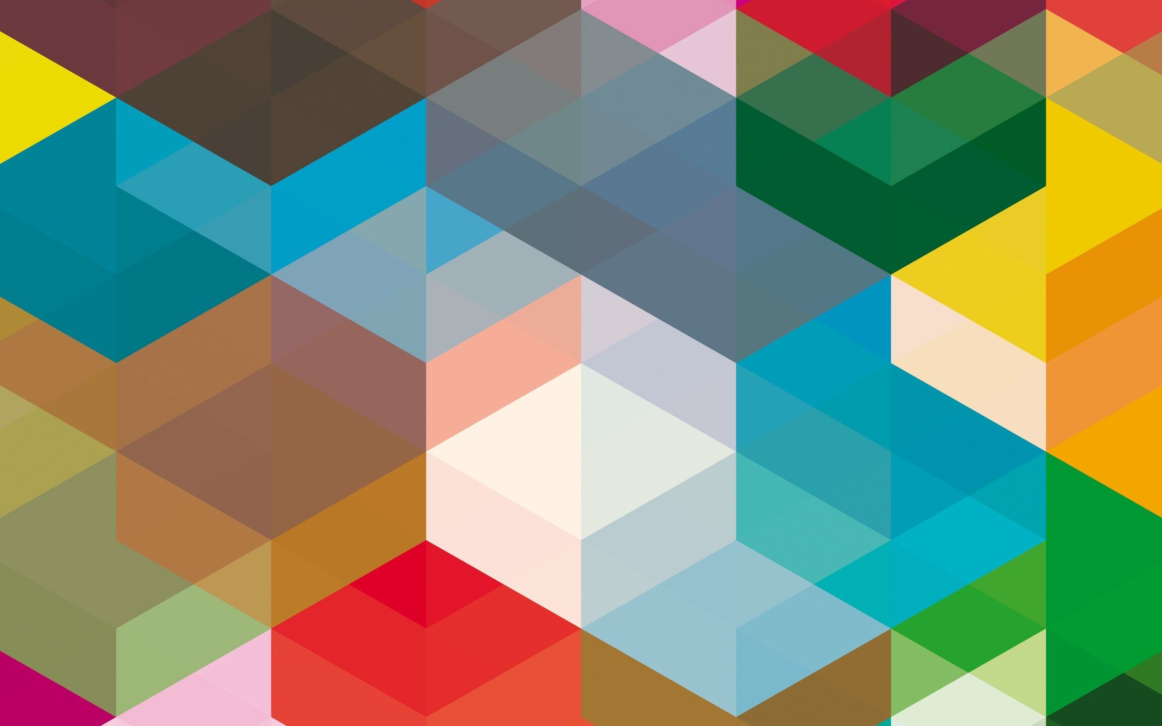 colorful geometric shapes wallpaper