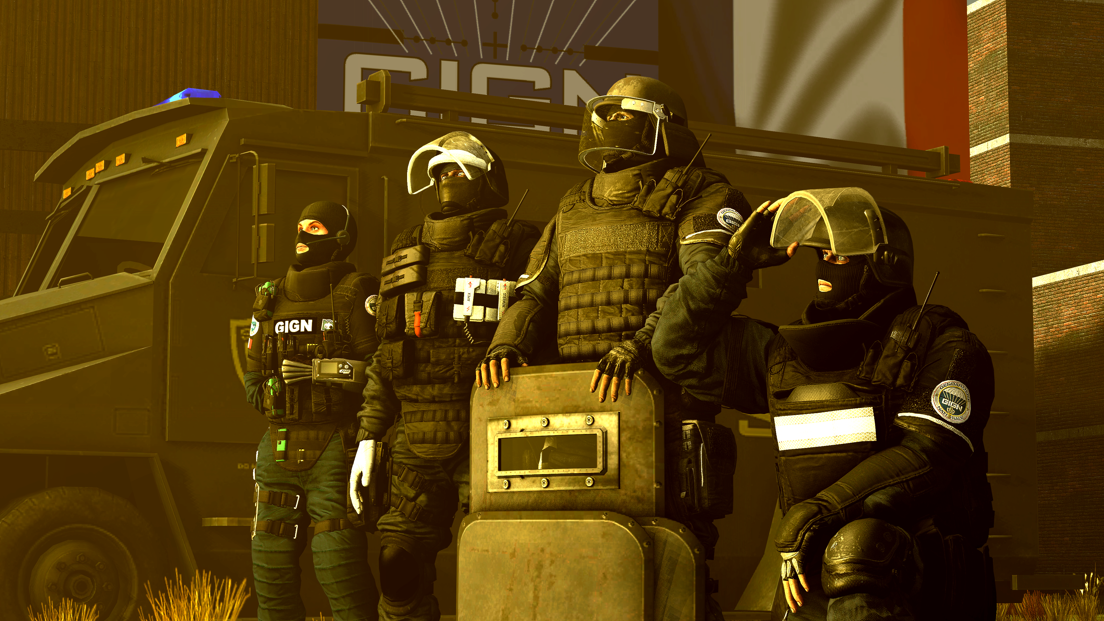 4k GIGN Wallpaper