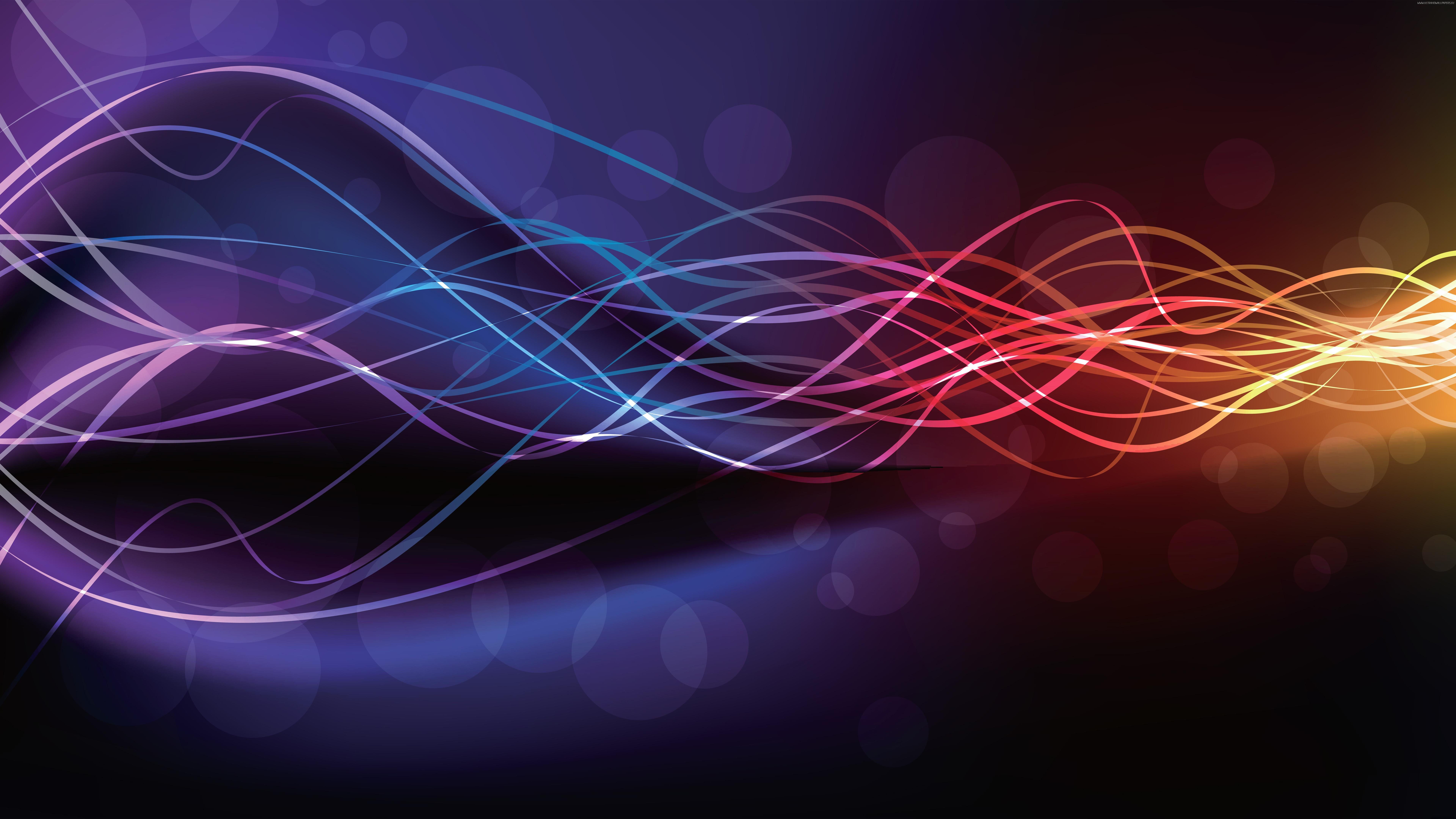 8K Colorful Abstract Background Wallpaper #2330g