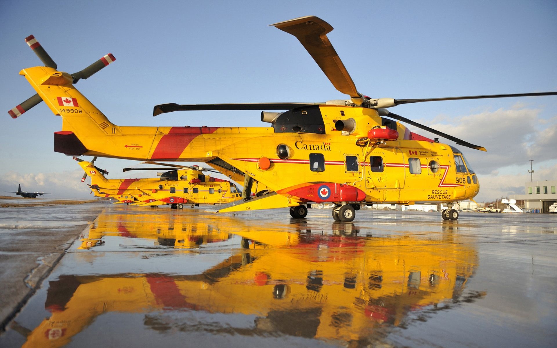 Wallpaper Canada rescue helicopter 1920x1200 HD Picture, Image