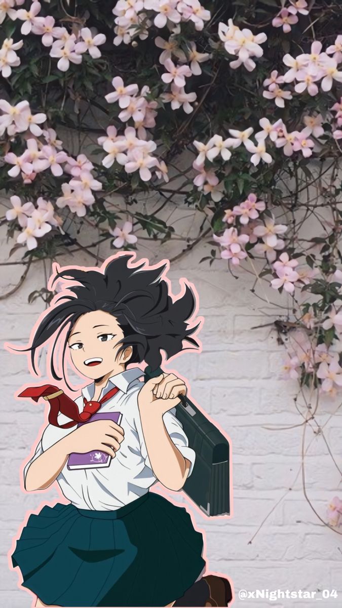 Wallpaper Yaoyorozu