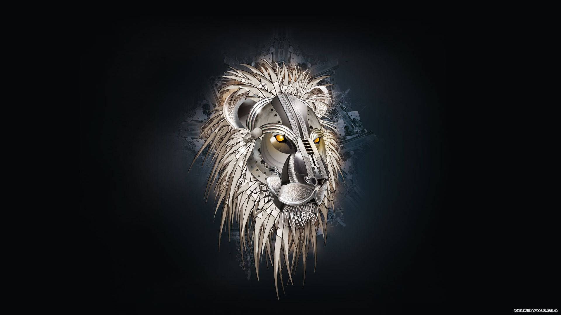 Beautiful Gaming Lion Background Wallpaper. Lion wallpaper, Lion HD wallpaper, Abstract lion