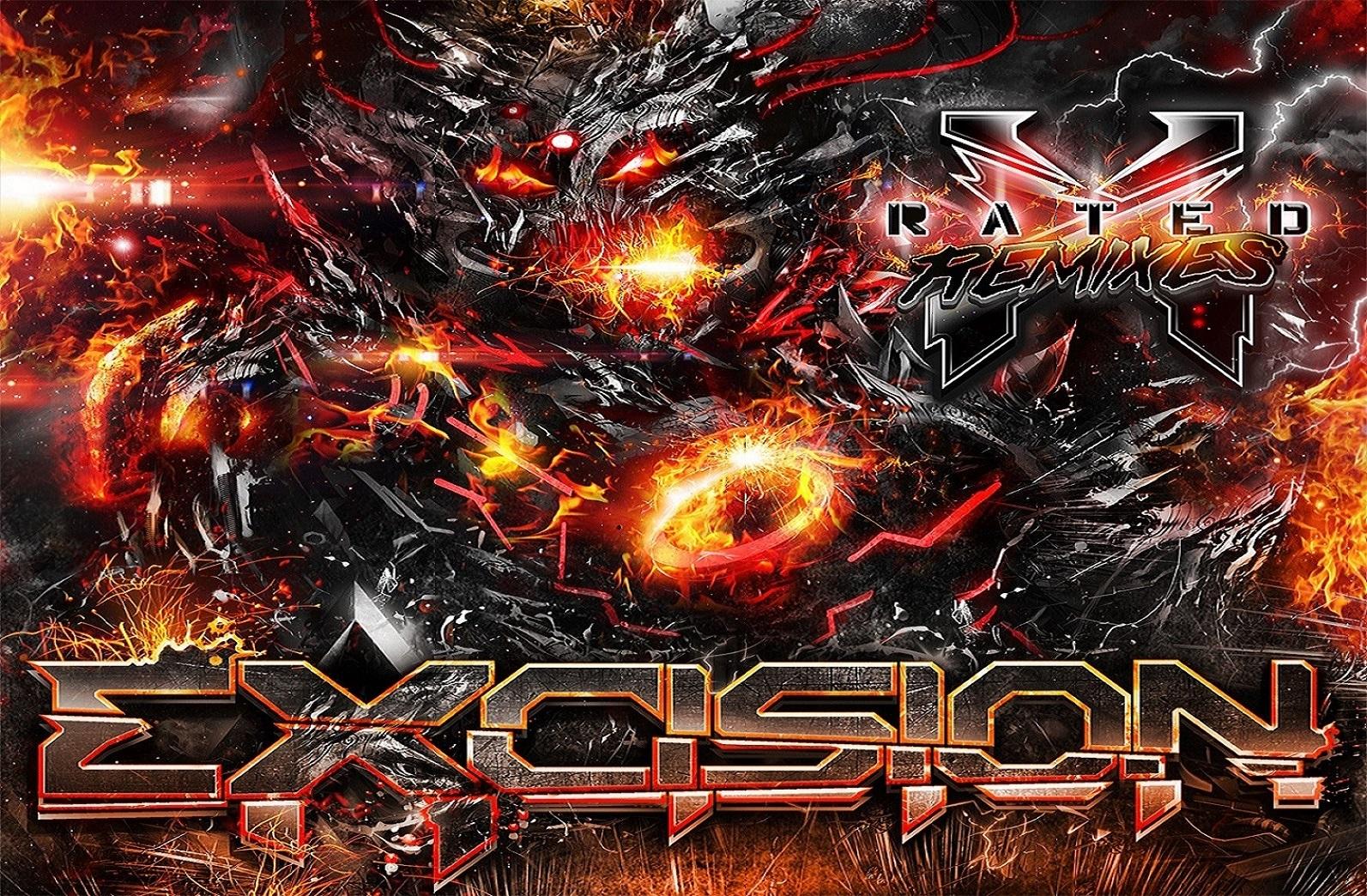 Excision X rated remixes wallpaper.
