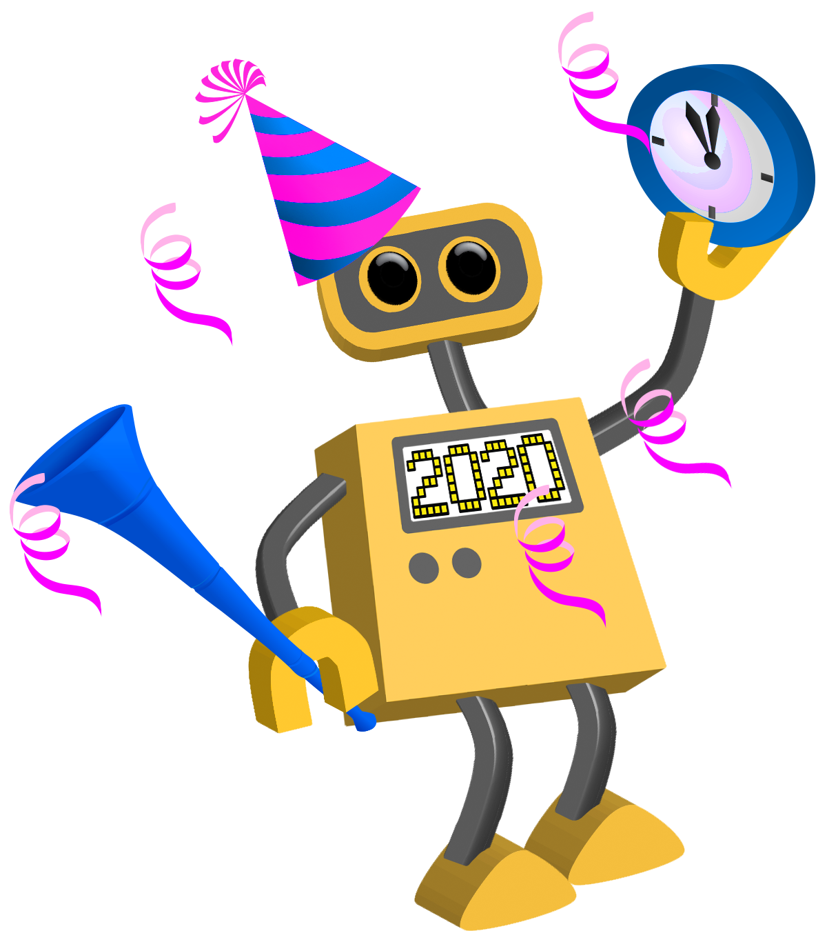 Robot 76: Happy New Year 2020