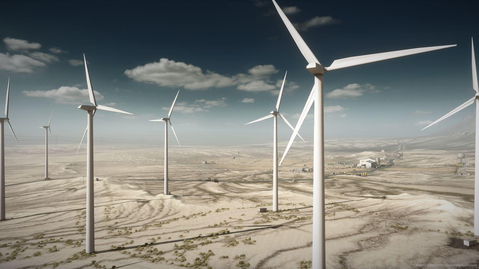 Wind Turbine Wallpaper