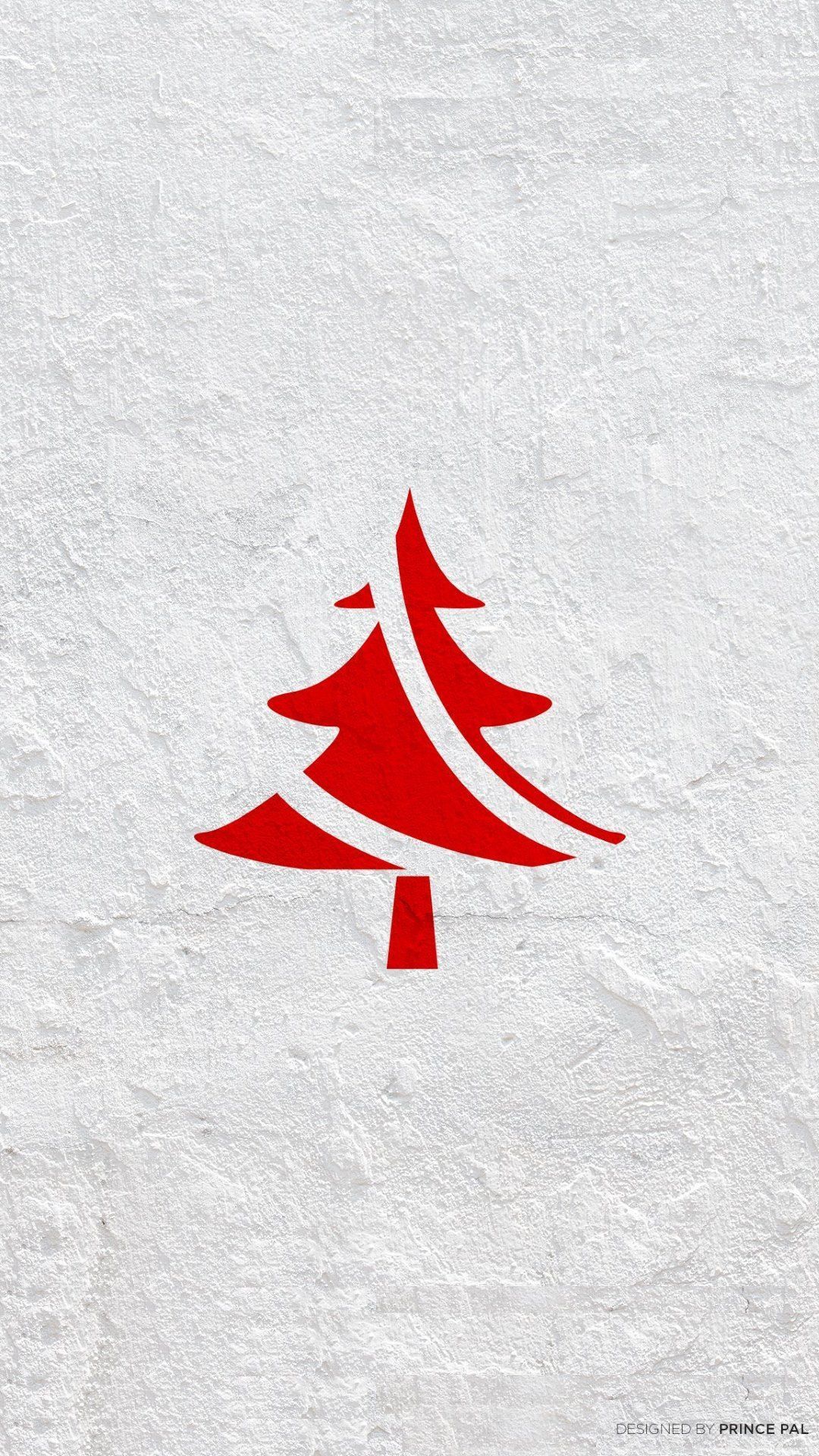 Minimalist Christmas Tree Christmas Desktop Wallpaper HD