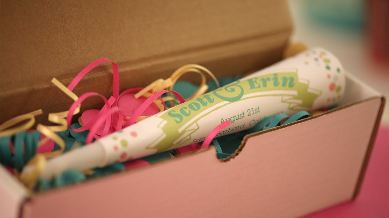 How to Make Party Horns