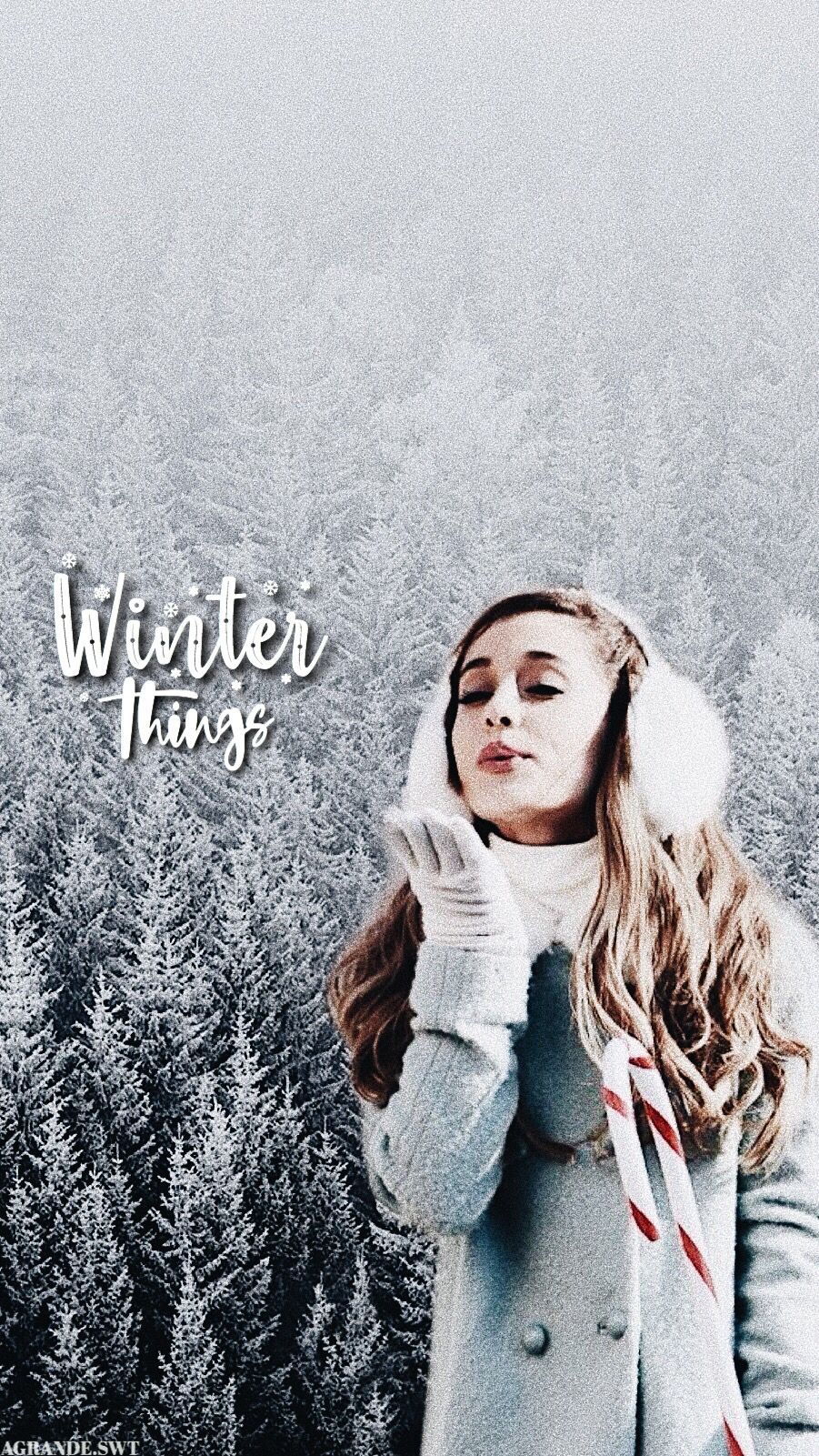 ariana grande winter tumblr