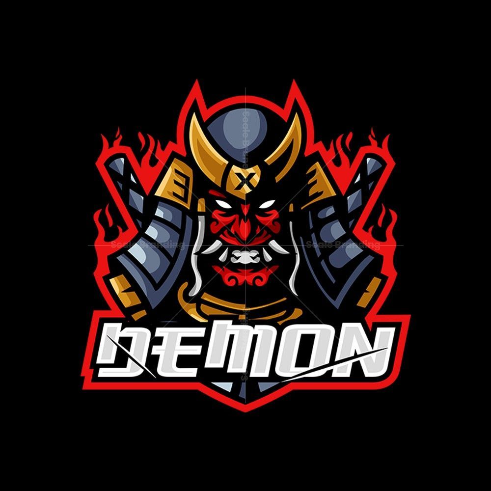 Demon Mascot logo
