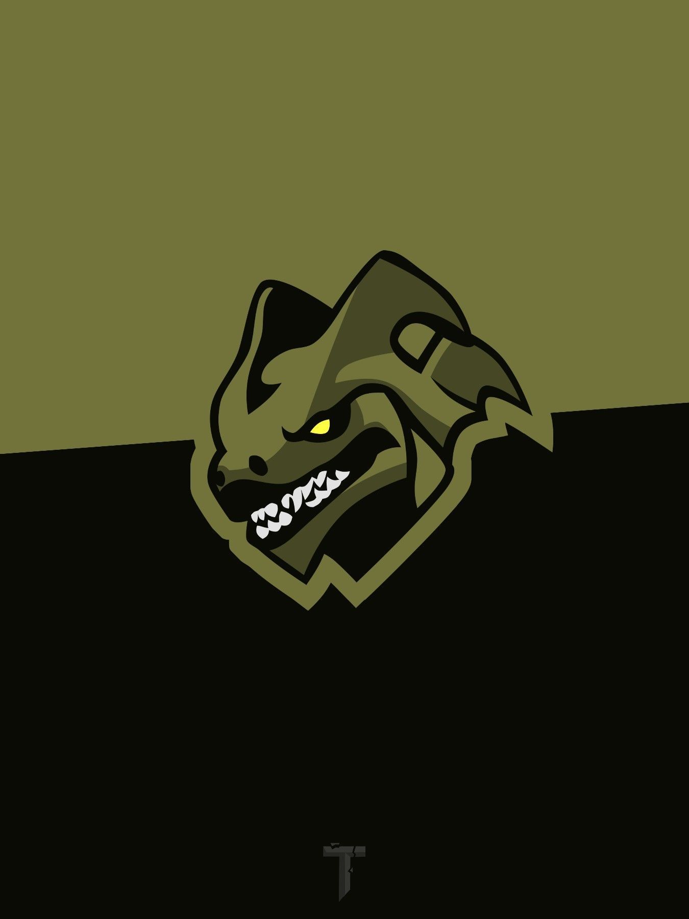 Hybrid mascot logo fortnite background wallpaper png. Logo design art, Game logo design, Art logo