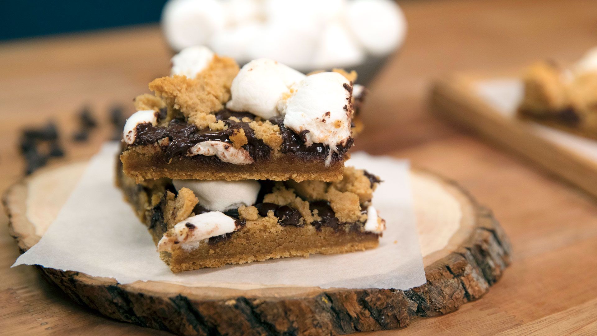 Oven Baked S'mores Bars