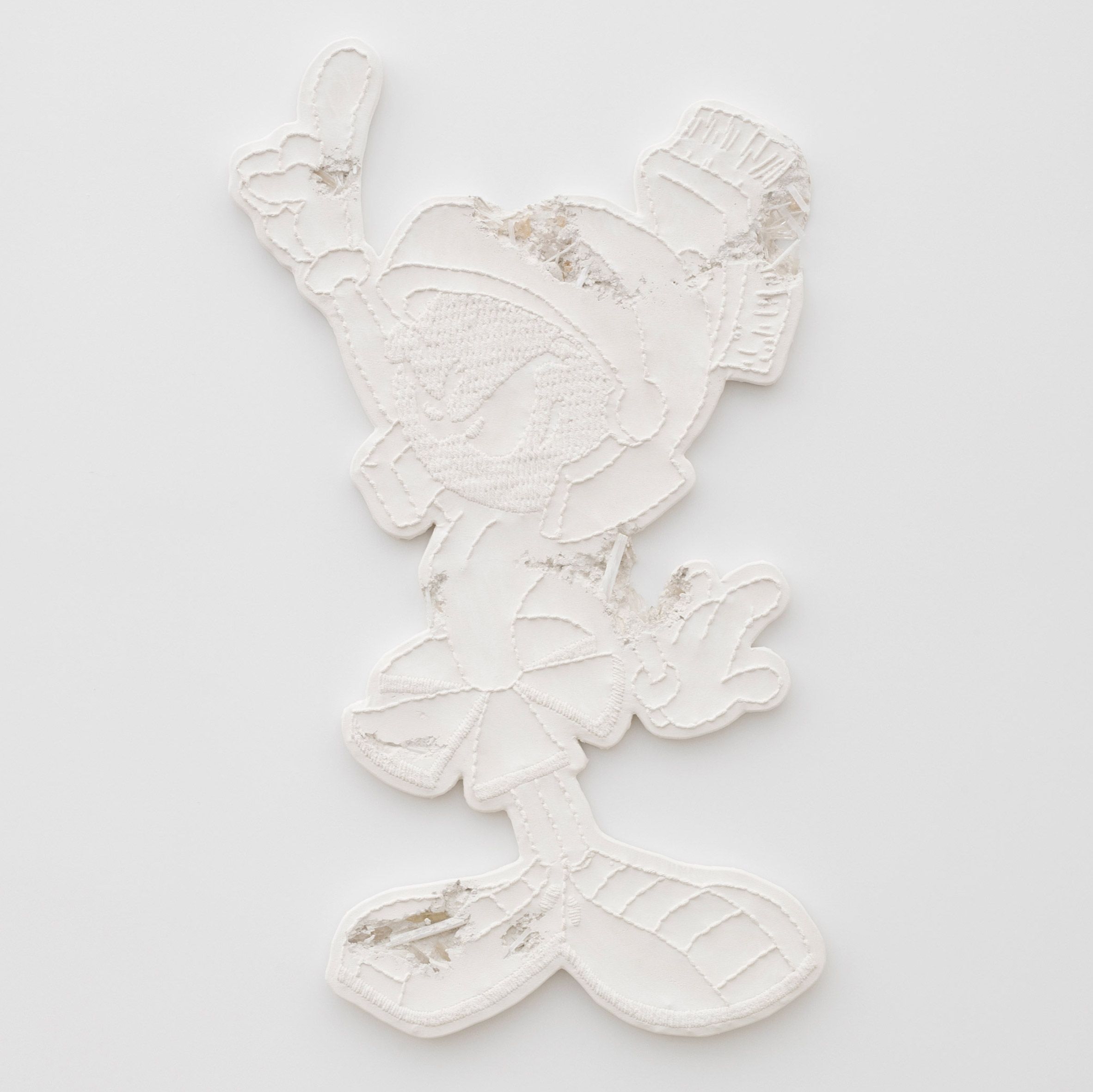 Daniel Arsham's 3018 exhibition perverts items from US pop culture
