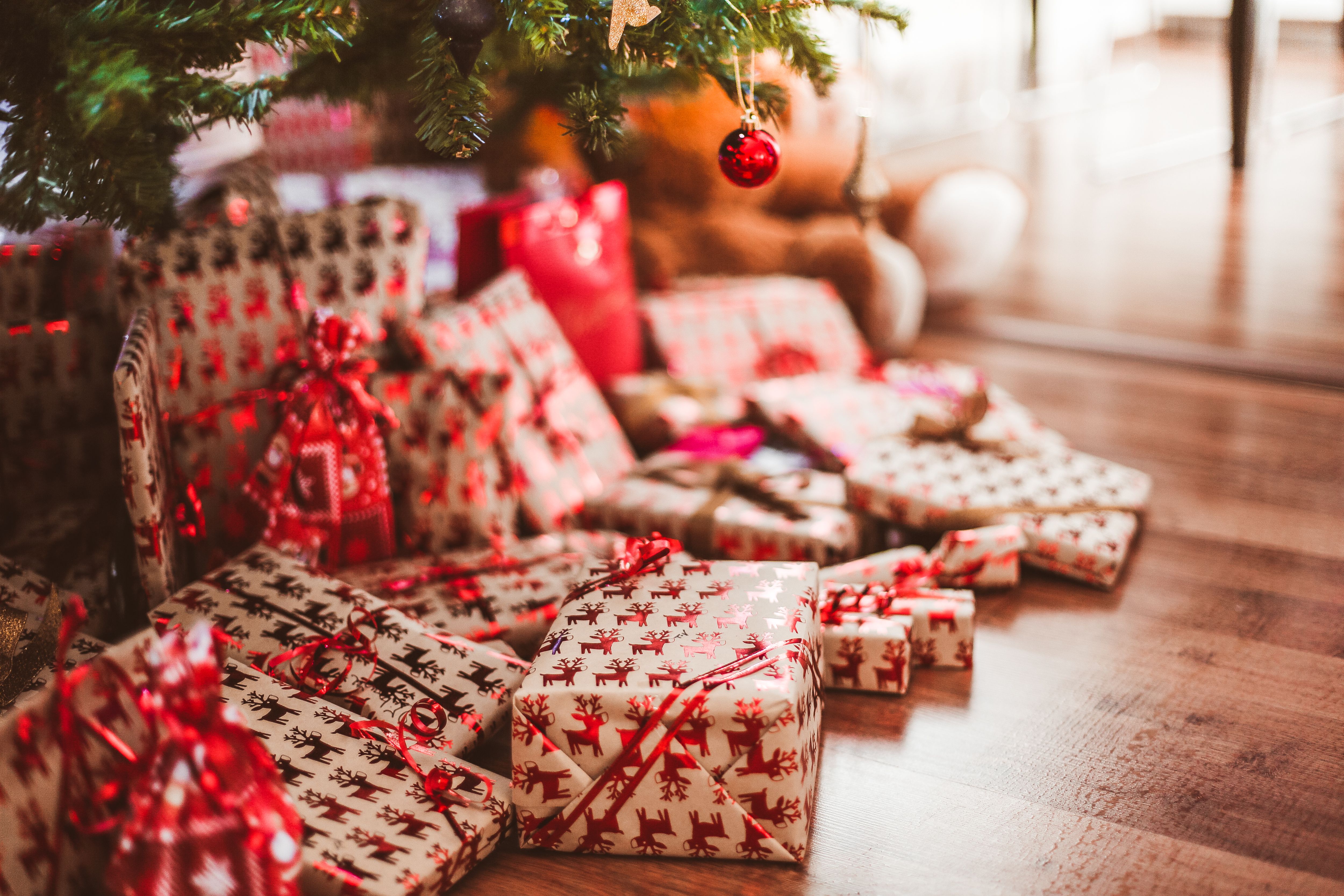 Christmas Presents Under Tree Free