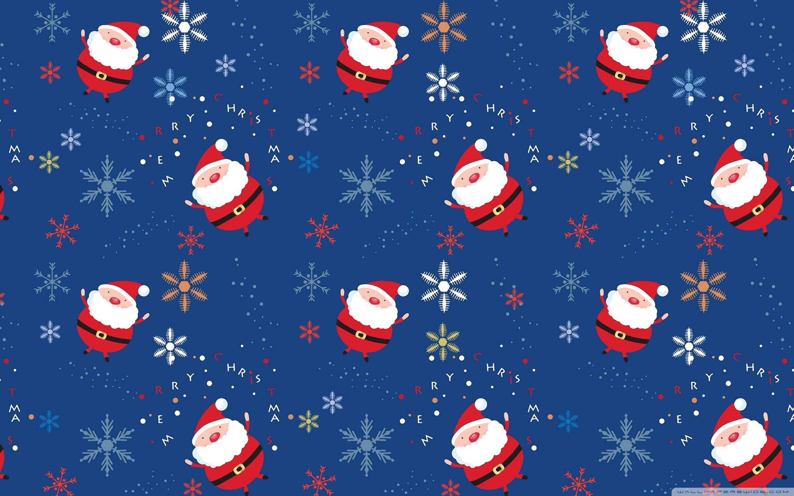 cute christmas pattern background