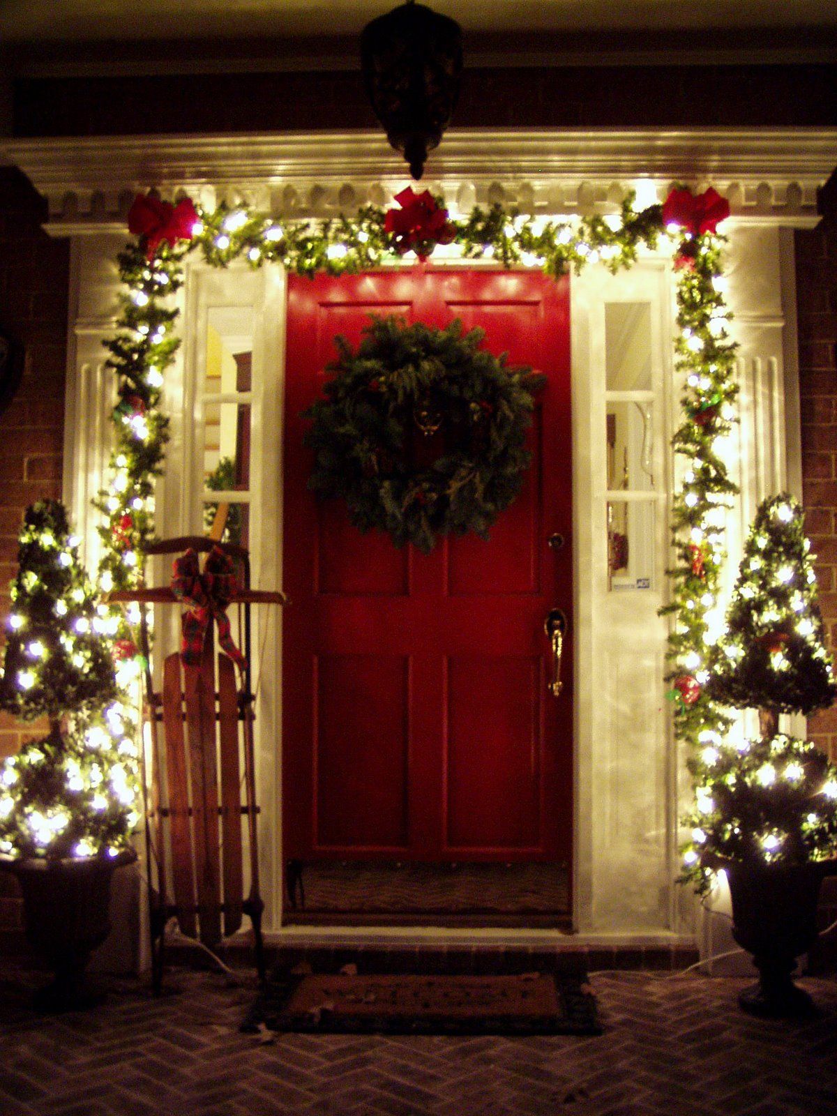 Christmas Porch Wallpapers - Wallpaper Cave