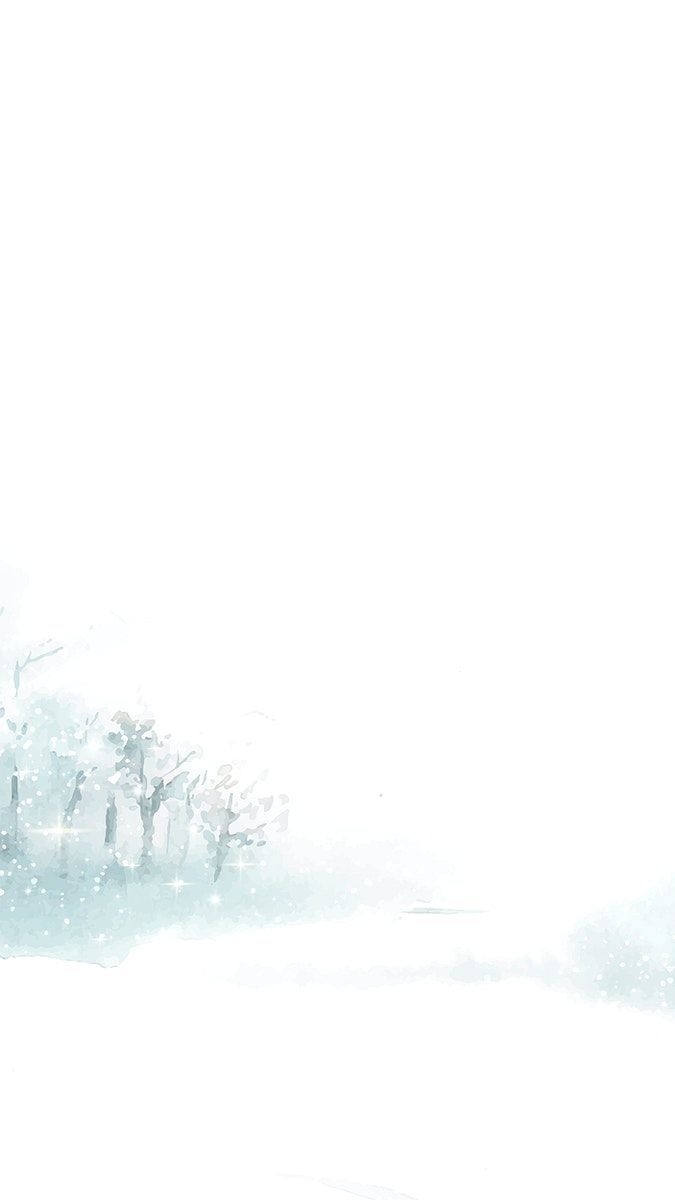 Download premium vector of Watercolor snowy winter landscape mobile phone. Winter landscape, Winter watercolor, Winter wallpaper