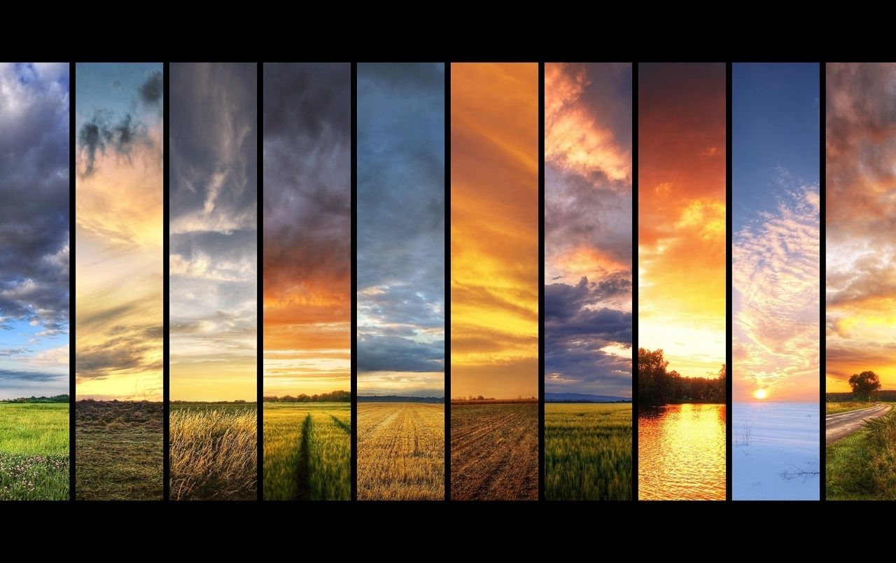 Sunset Collage wallpaper. Sunset Collage