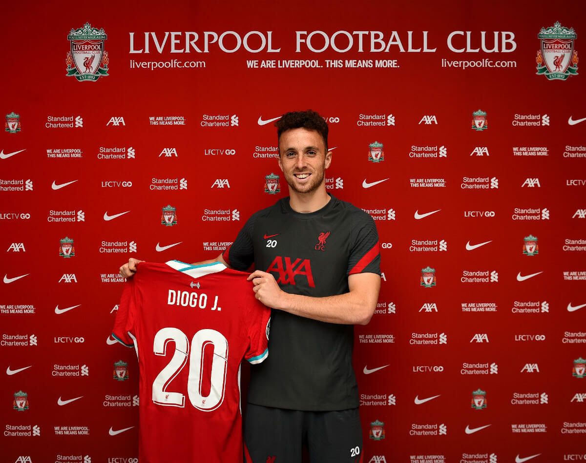 Photo gallery: Diogo Jota signs for the Reds at Anfield