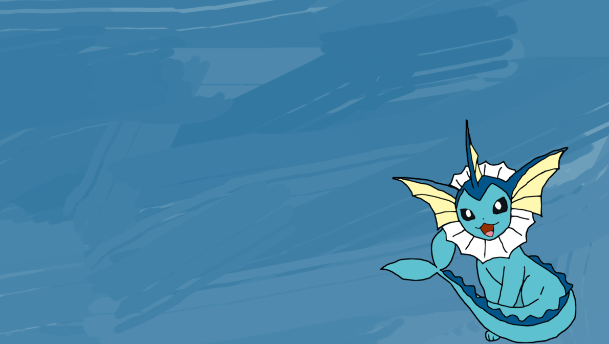 Art Vaporeon Wallpaper